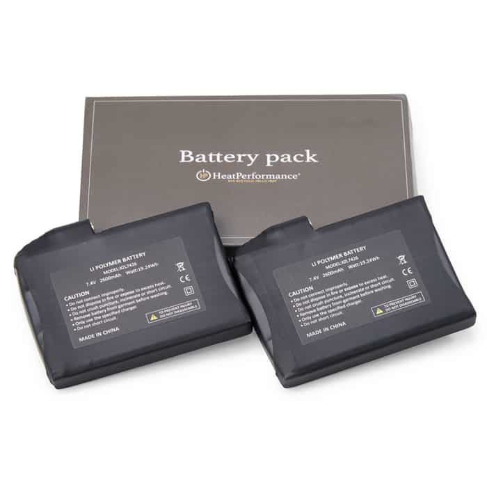 Tijdreeksen Preek beginnen Een set losse batterijen | 2600 mAh - oplaadbaar - HeatPerformance®
